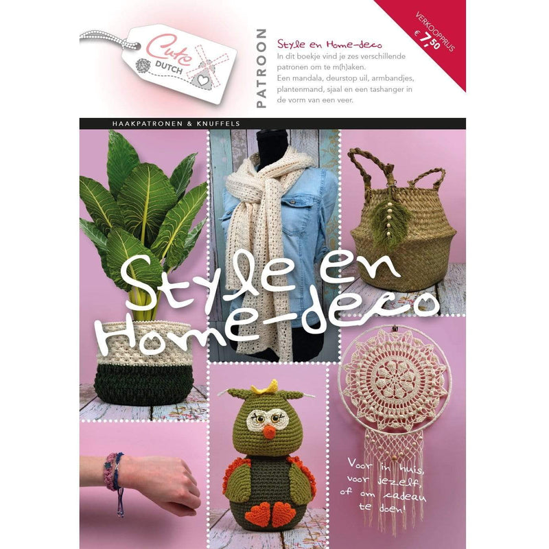 CuteDutch - Patroonboekje Style & Home-deco