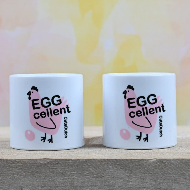 CuteDutch Decoratie CuteDutch EGGcellent Eierdopjes (2 stuks)