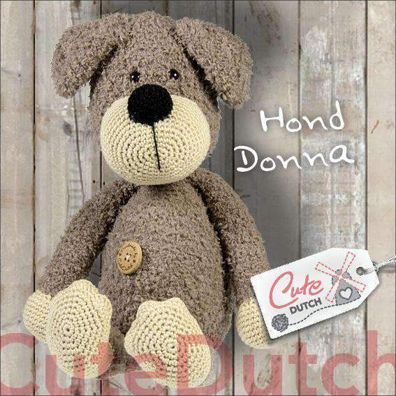 CuteDutch Downloadpatroon Haakpatroon Hond Donna (download)