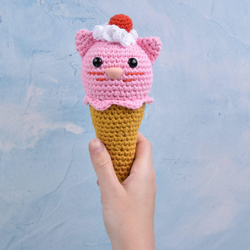 CuteDutch Downloadpatroon Haakpatroon Kattenijsje (download)