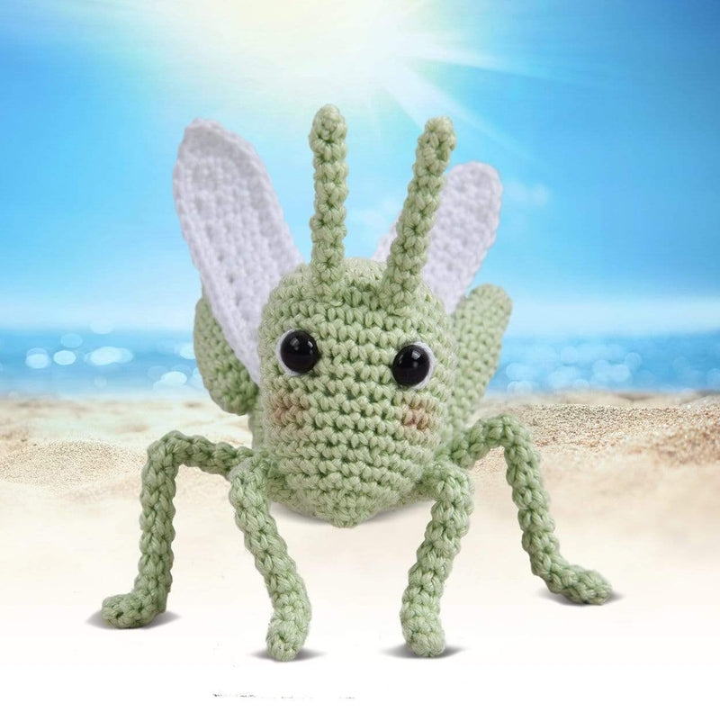 CuteDutch Downloadpatroon Haakpatroon Sprinkhaan Simon (download)