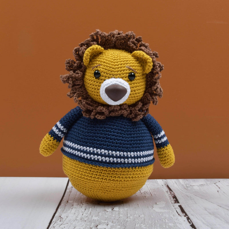 CuteDutch Downloadpatroon Haakpatroon Tuimelleeuw (download)