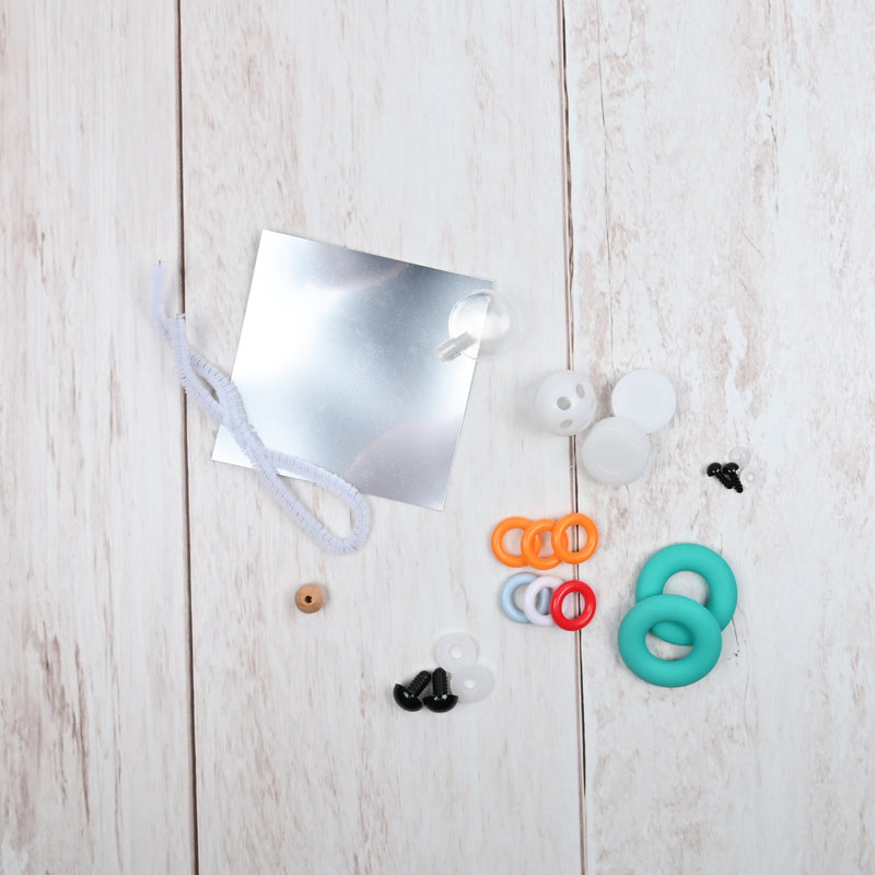 CuteDutch Fourniturenpakket: Robot Robin Roze
