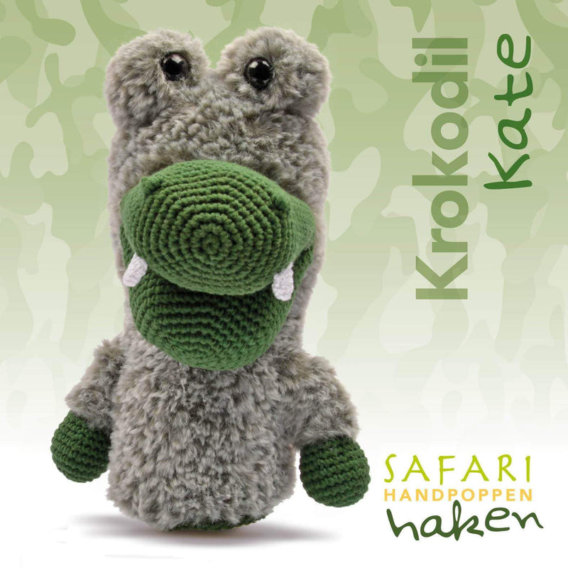 Garenpakket: Safari handpop krokodil Kate