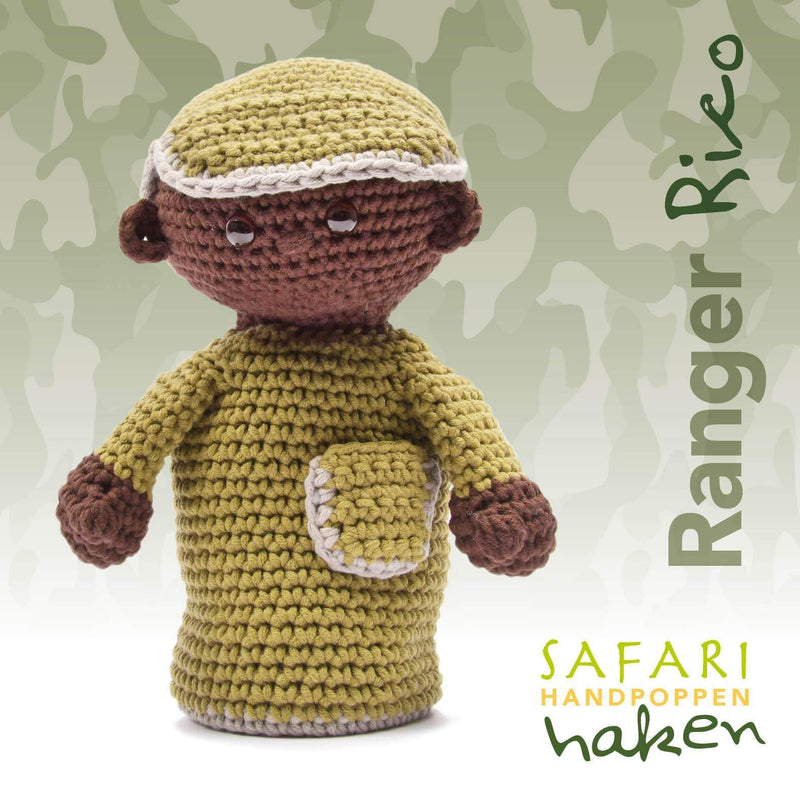 Garenpakket: Safari handpop ranger Rico