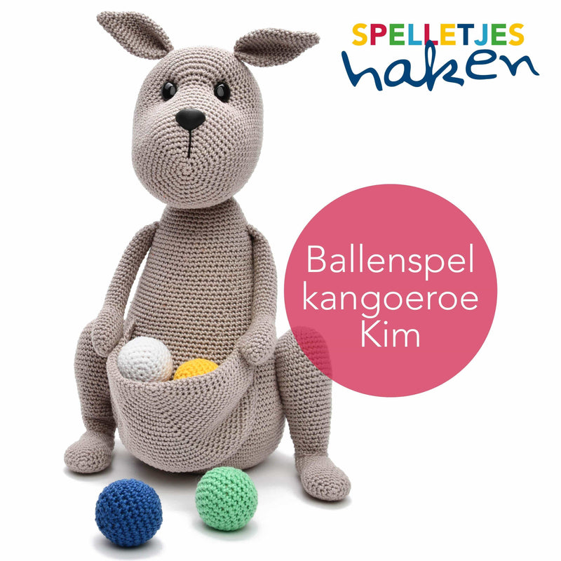 CuteDutch Garenpakketten Garenpakket: Ballenspel Kangoeroe Kim