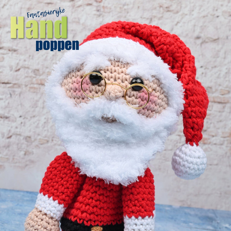 CuteDutch Garenpakketten Garenpakket: Fantasierijke handpop Kerstman