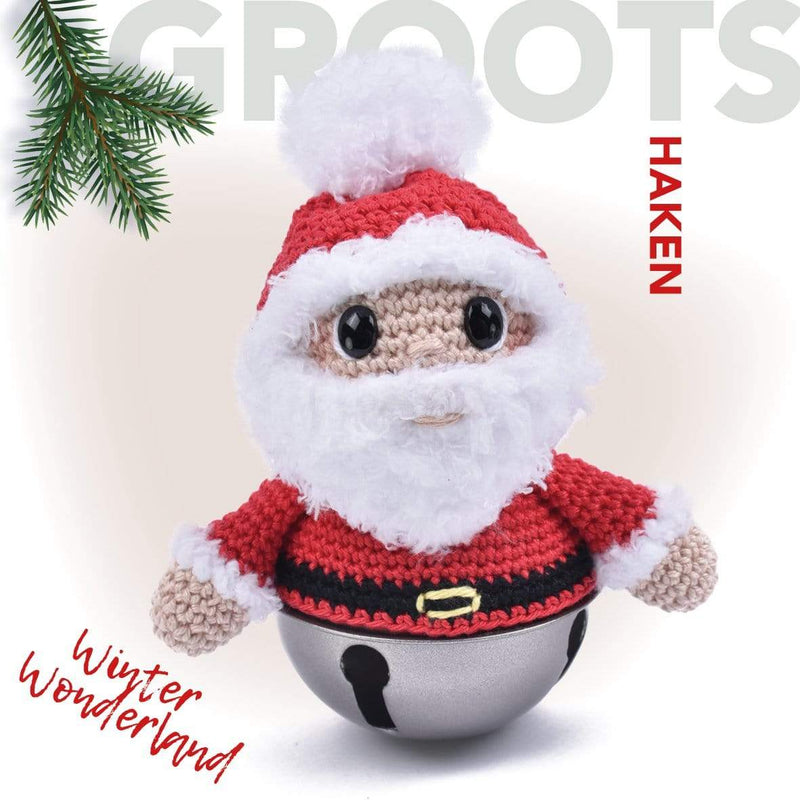 CuteDutch Garenpakketten Garenpakket: Jingle Bell Kerstman