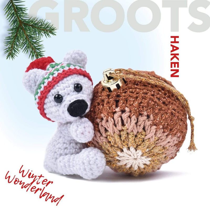 CuteDutch Garenpakketten Garenpakket: Kerstbal IJsbeer