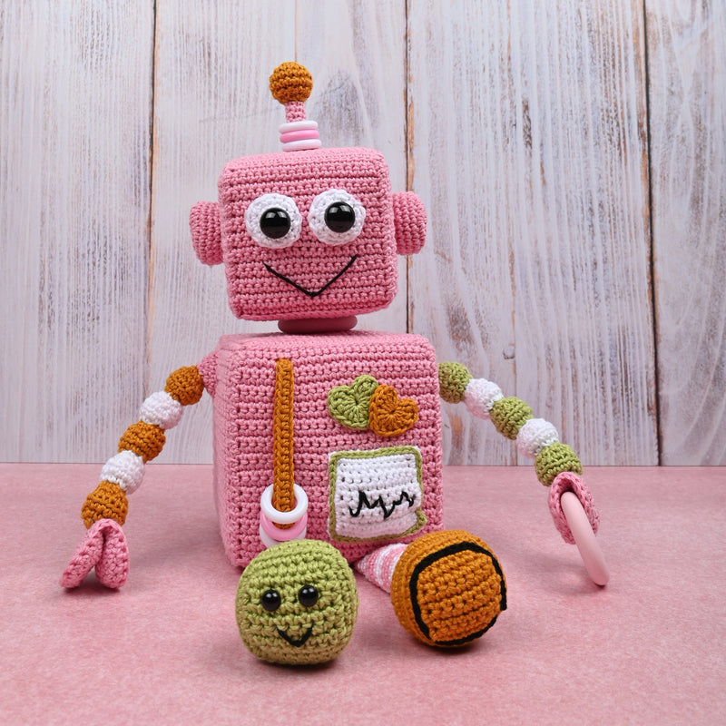 CuteDutch Haakpakketten Garenpakket: Robot Robin
