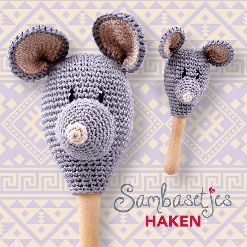 CuteDutch Garenpakketten Garenpakket: Sambaset Muizen