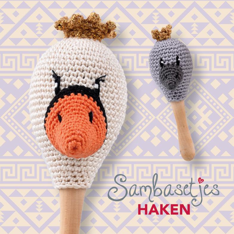 CuteDutch Garenpakketten Garenpakket: Sambaset Zwanen
