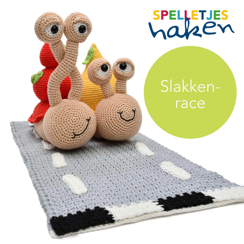 CuteDutch Haakpakketten Shelly (Liver/Ivory) Haakpakket: VoorjaarsCAL Snoeppothaasjes (pre-order)