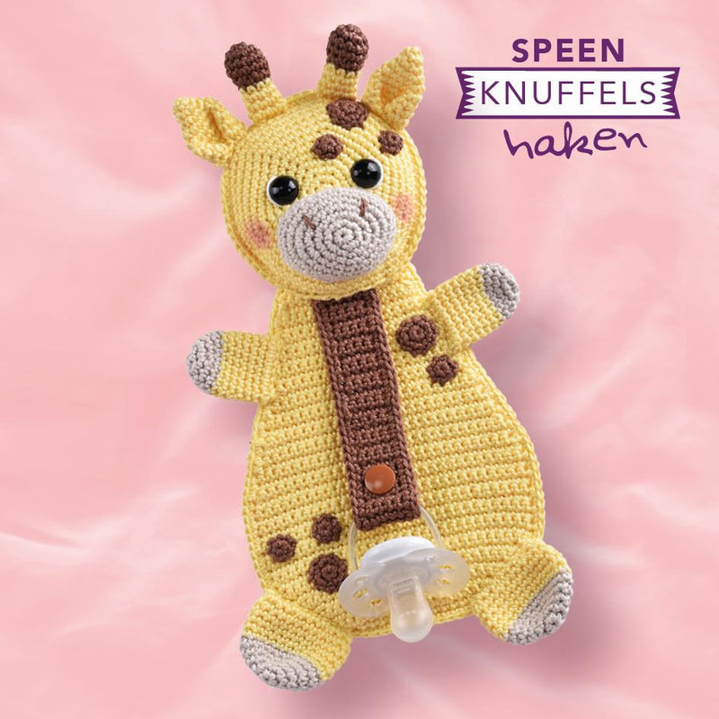 CuteDutch Garenpakketten Garenpakket: Speenknuffel Giraf