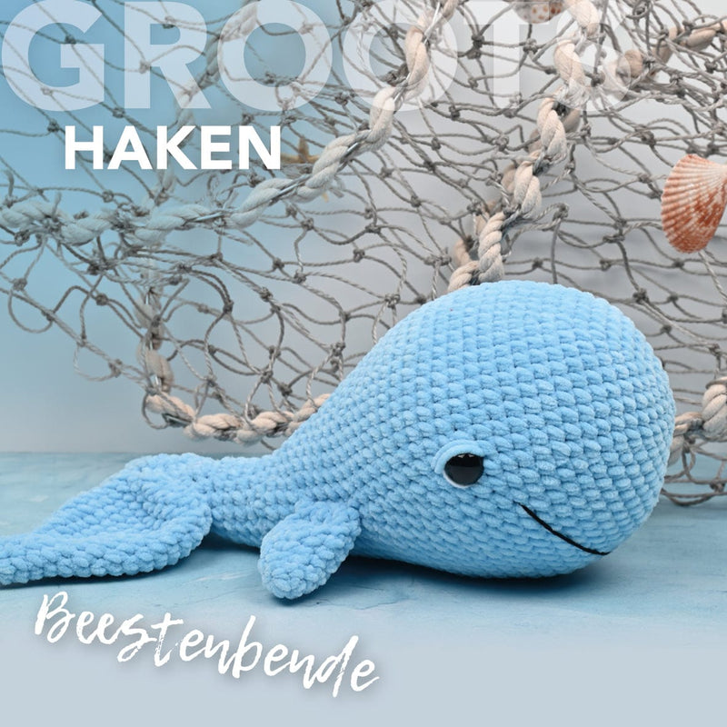 CuteDutch Garenpakketten Garenpakket: Walvis Wout