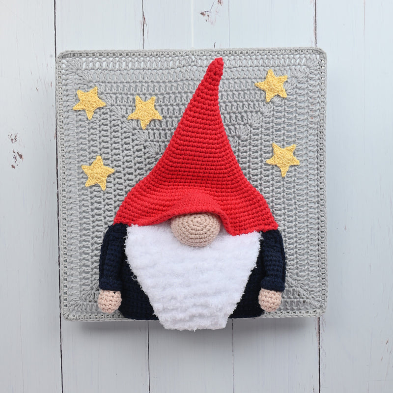 CuteDutch Garenpakketten Garenpakket: Wandhanger Tomte
