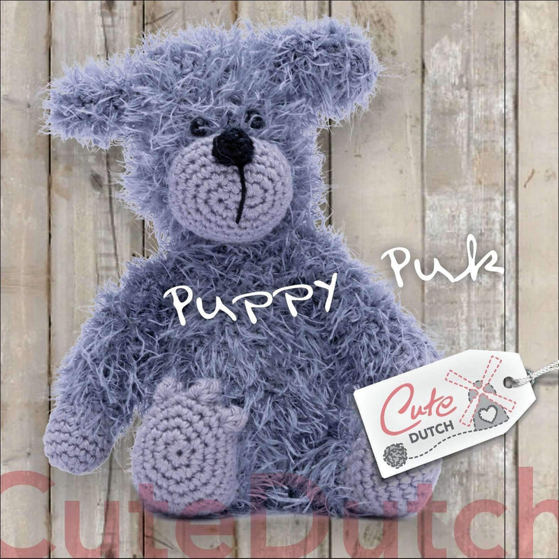 CuteDutch Garenpakketten Grijs Garenpakket: Puppy Puk