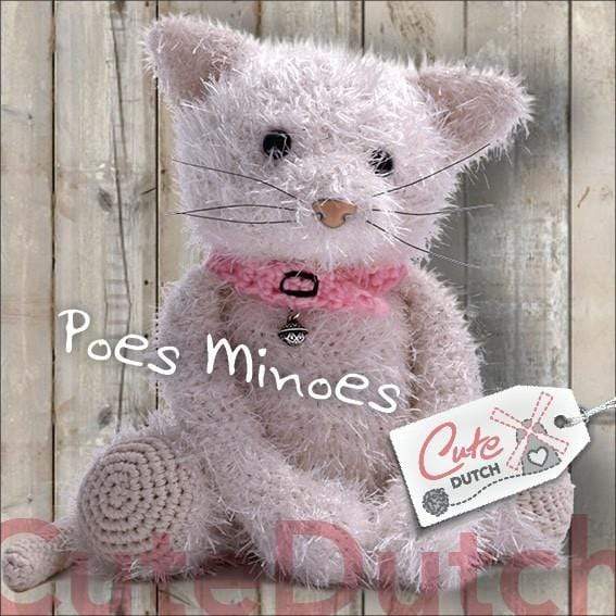 CuteDutch Garenpakketten Grijs Garenpakket poes Minoes