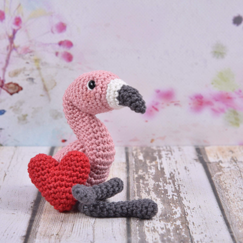CuteDutch Haakpakket: Liefdes Flamingo Fenna