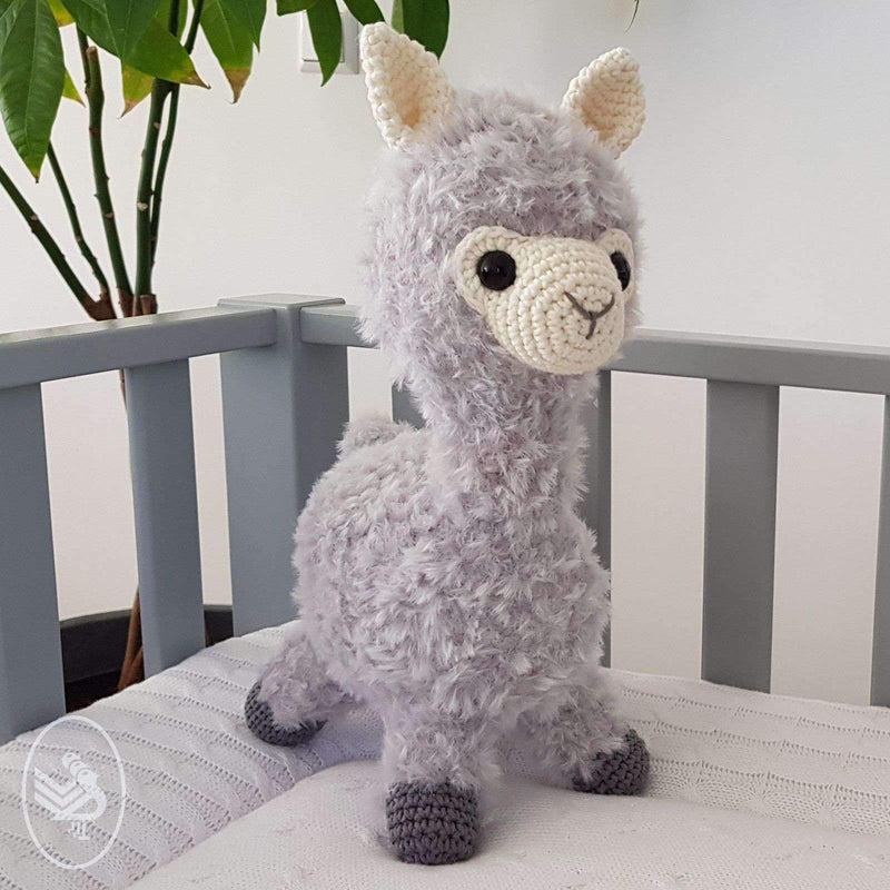 CuteDutch Haakpakketten Grijs Haakpakket: Alpaca Almina