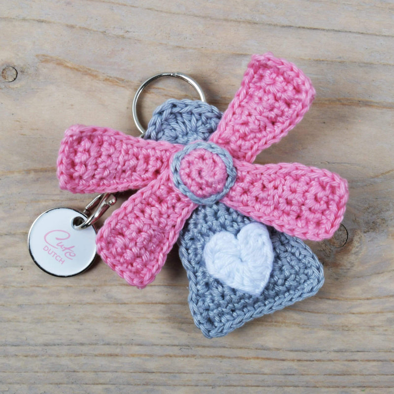 CuteDutch Haakpakketten Haakpakket: CuteDutch Sleutelhanger Molen