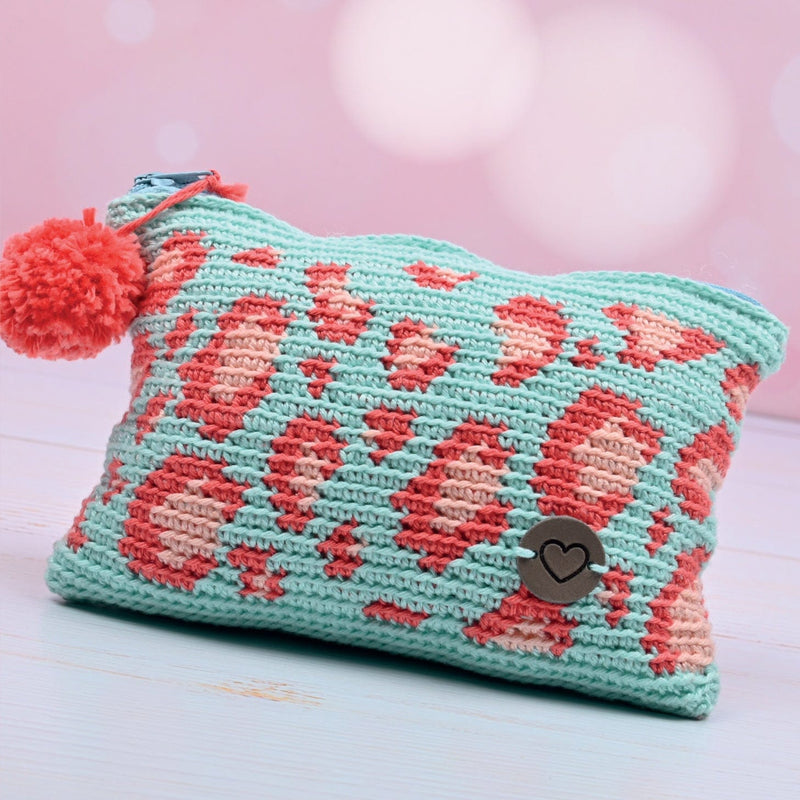 CuteDutch Haakpakketten Haakpakket: Etui luipaard