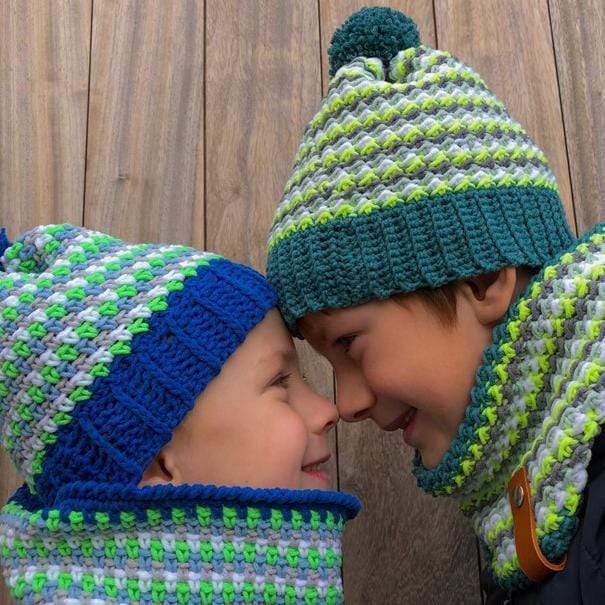 CuteDutch Haakpakketten Haakpakket: Muts en colsjaal Gijs