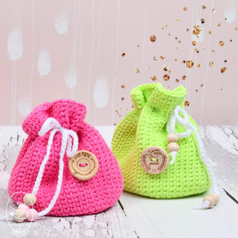 CuteDutch Haakpakketten Haakpakket: Neon Schattentasjes