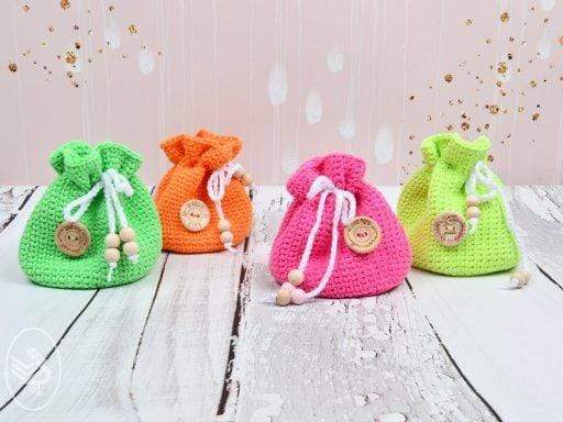 CuteDutch Haakpakketten Haakpakket: Neon Schattentasjes