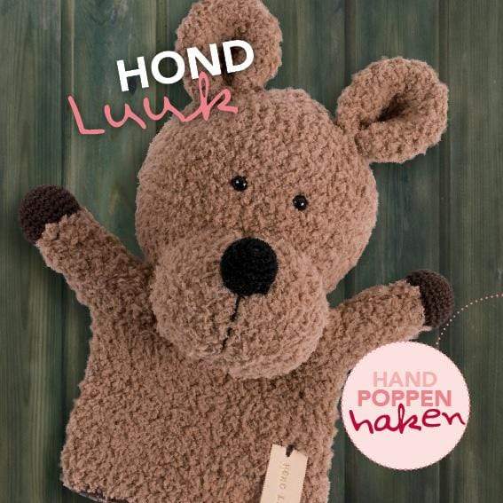 Haakpatroon handpop hond Luuk (download)