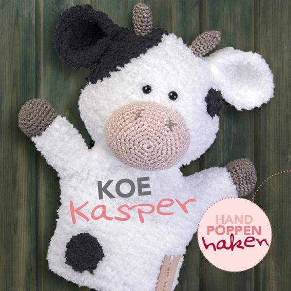Haakpatroon handpop koe Kasper (download)