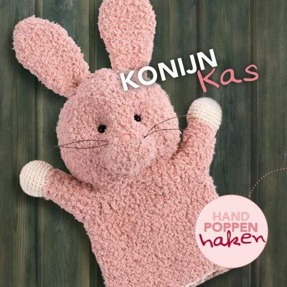 Haakpatroon handpop konijn Kas (download)