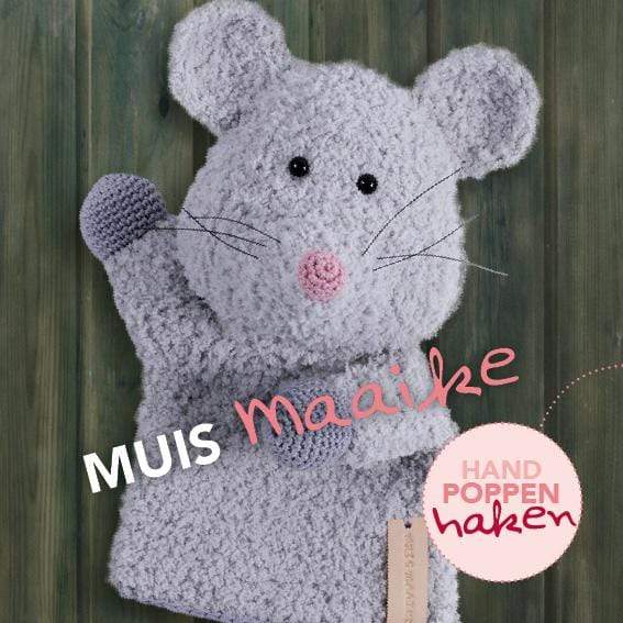 Haakpatroon handpop muis Maaike (download)