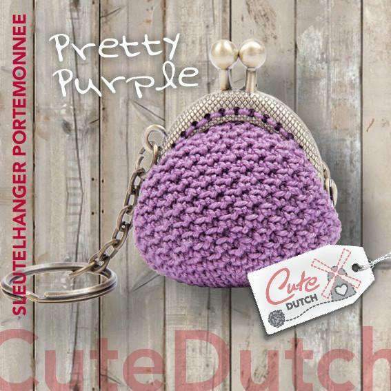 Haakpatroon portemonnee Pretty Purple (download)
