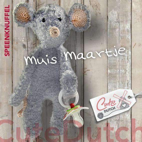 Haakpatroon Speenknuffel muis Maartje (download)