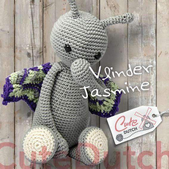 Haakpatroon Vlinder Jasmine (download)