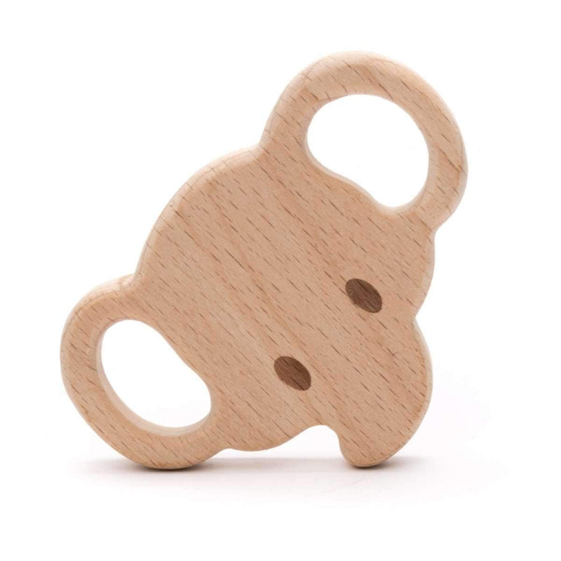 Houten bijtfiguur Olifant