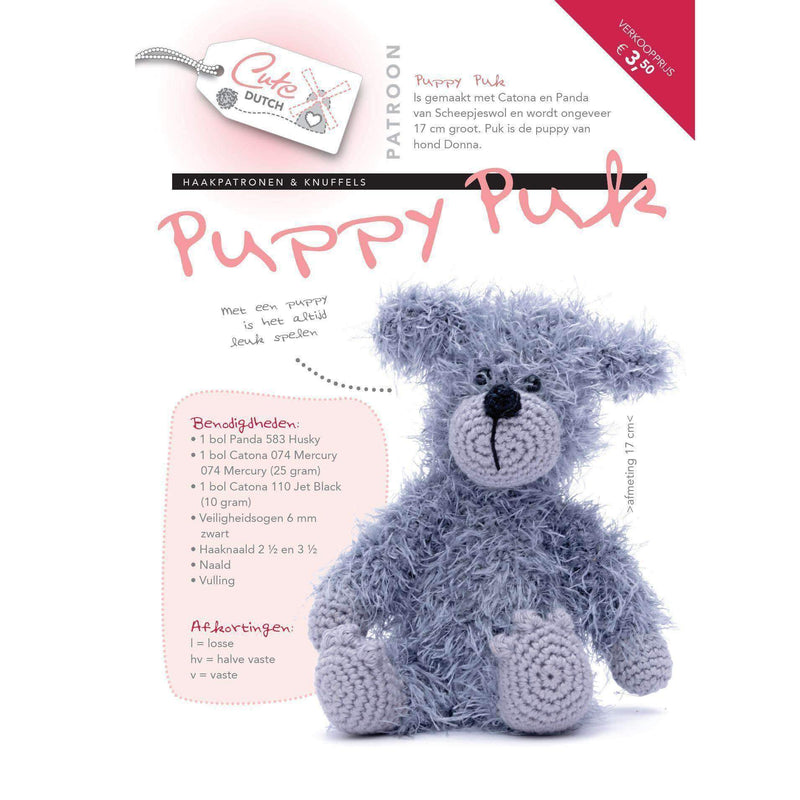 CuteDutch - Patroonboekje puppy Puk