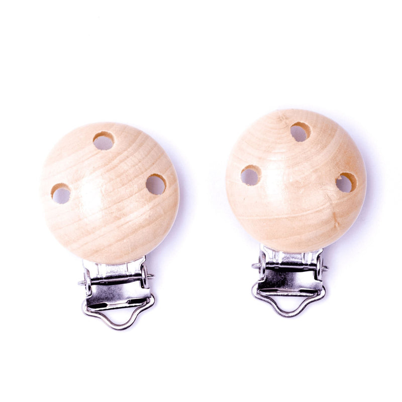 Speenclip Klein Blank (2 stuks)