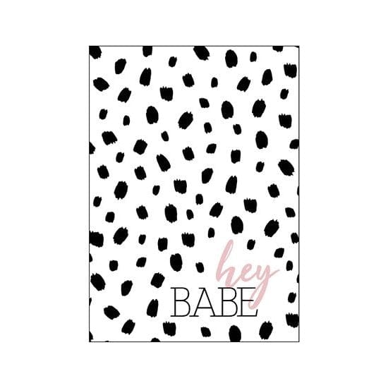 CuteDutch Stationary Ansichtkaart: Hey Babe