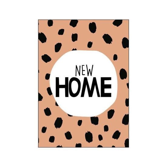 CuteDutch Stationary Ansichtkaart: New Home