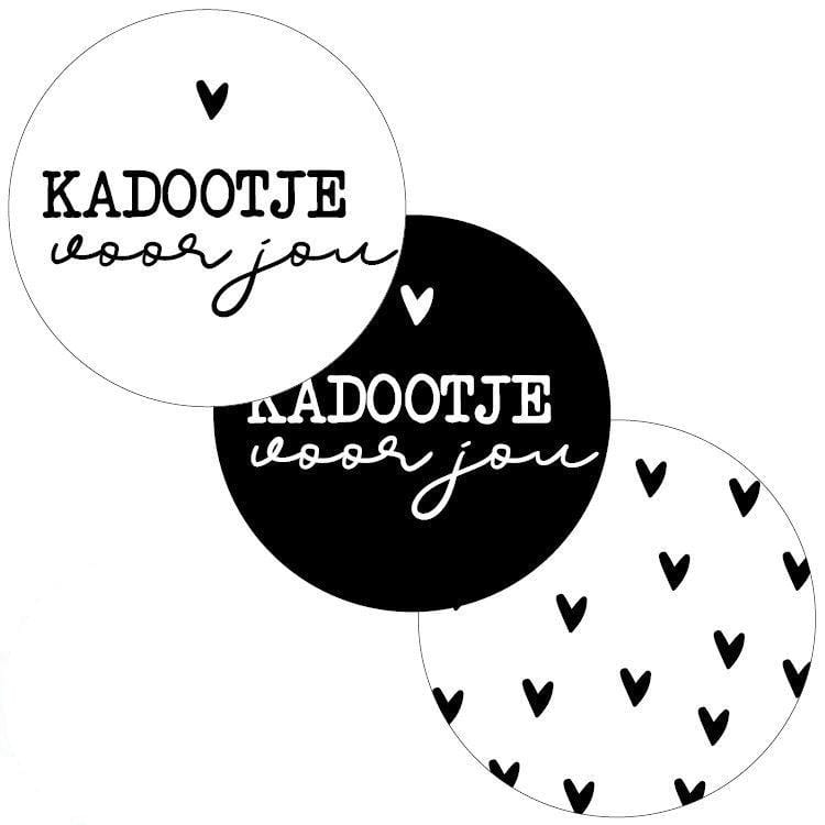 CuteDutch Stationary Stickers - Kadootje voor jou (12 stuks)