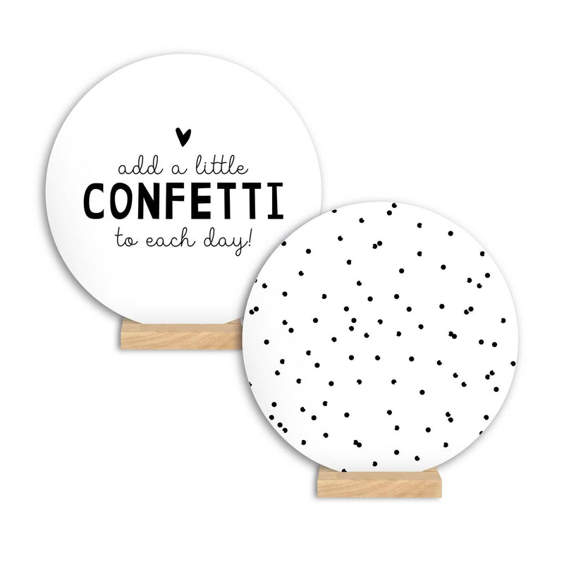CuteDutch Stationary Wenscirkel - Add a little confetti to each day / Confetti
