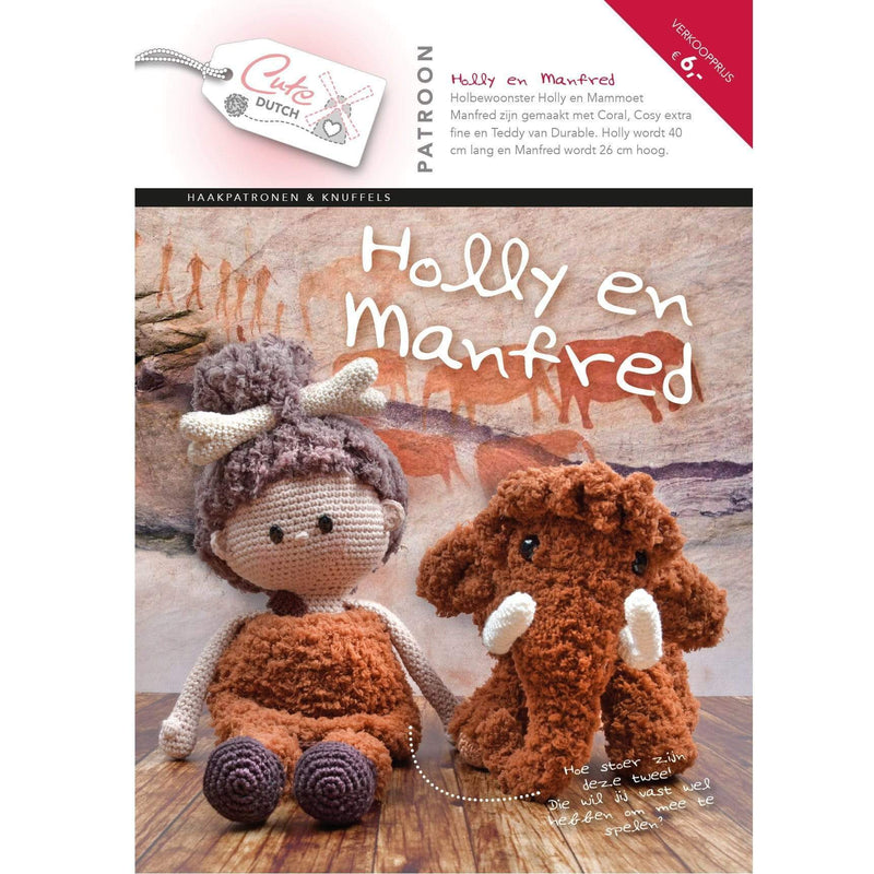 CuteDutch Uitgeverij Patroonboeken CuteDutch - Patroonboekje Holly en Manfred