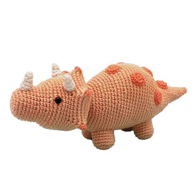 De Bondt B.V. HardiCraft Haakpakket amigurumi Dino Triceratops