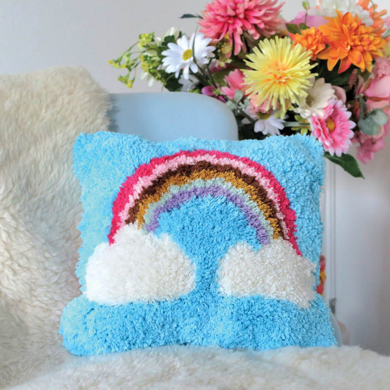 Dendennis Complete pakketten DIY-Pakket: Knoopkussen Regenboog