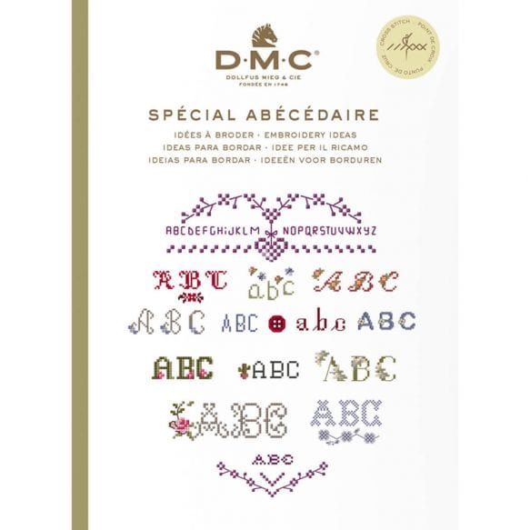 DMC Borduurboeken DMC Boek ideeën om te borduren alfabet