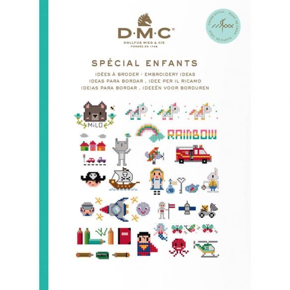 DMC Borduurboeken DMC Boek ideeën om te borduren kids