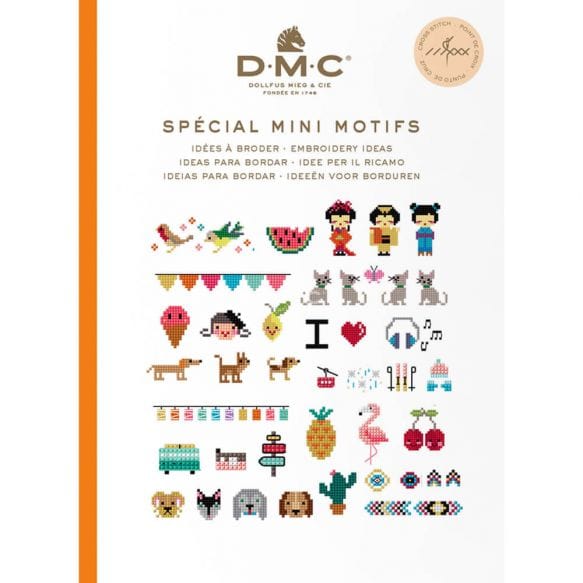 DMC Borduurboeken DMC Boek ideeën om te borduren mini patronen