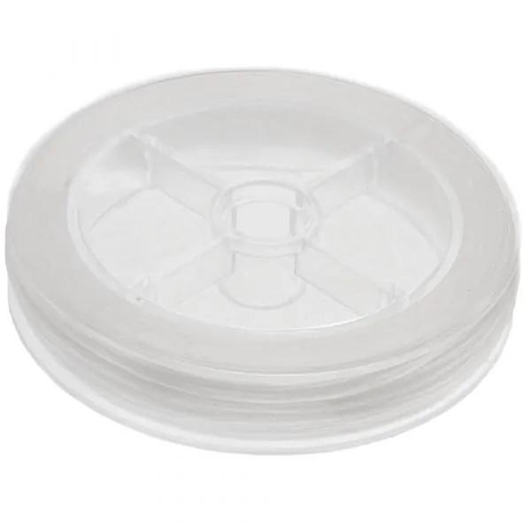 Dreambeads Koord en lint Elastiek 1 mm Transparent (25 Meter)